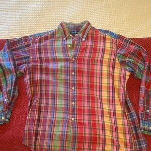 Polo by Ralph Lauren Men's Vibrant Plaid Button-Down Shirt